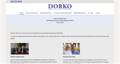 Desktop Screenshot of jeffdorko.com